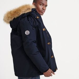 superdry rookie down parka jacket